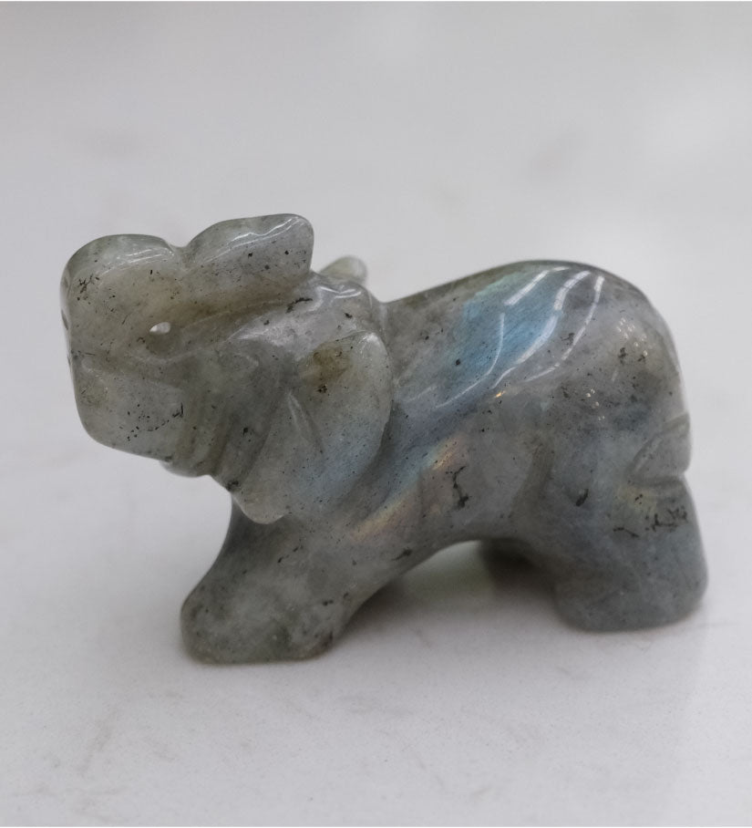 Labradorite Elephant