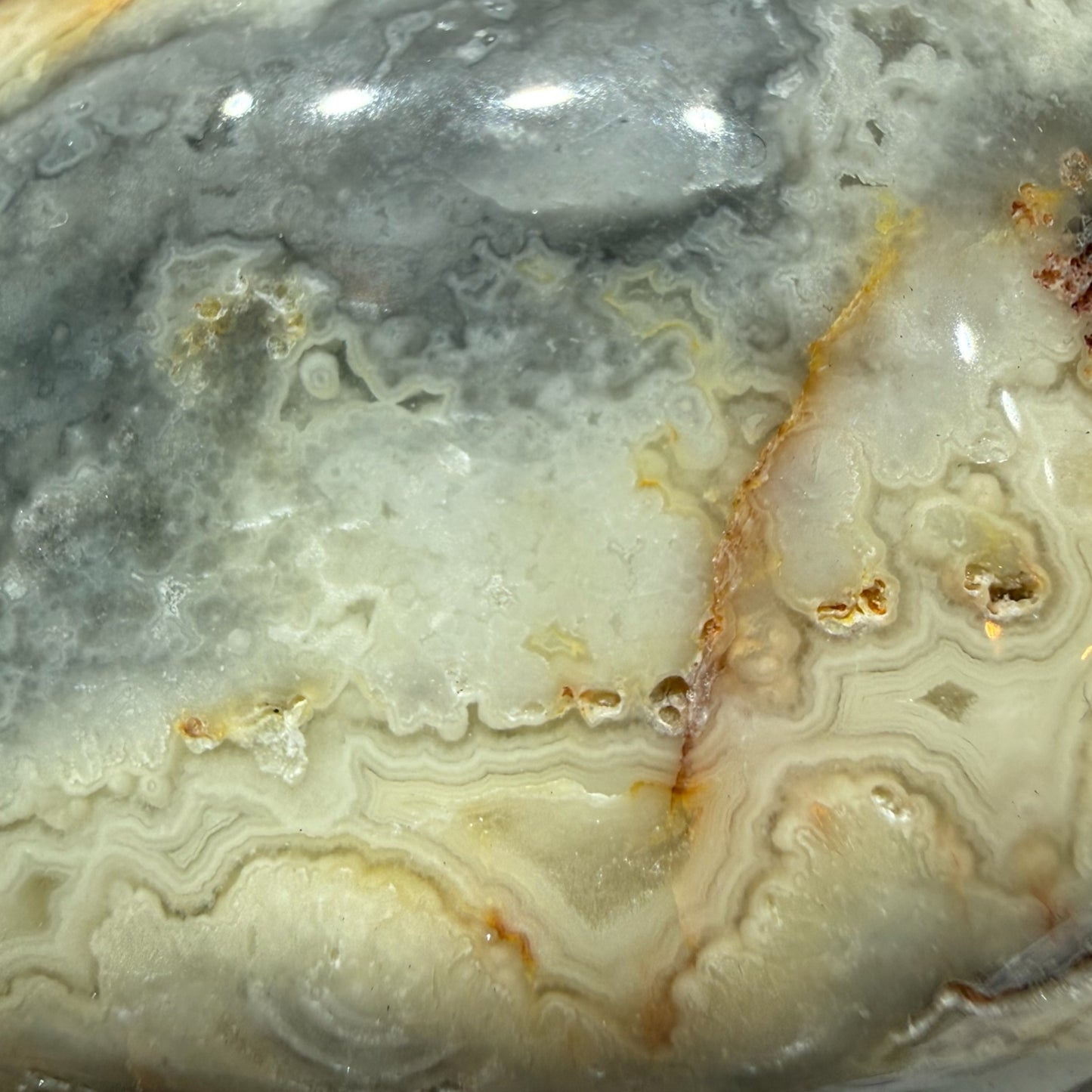 Crazy Lace Agate Palmstone