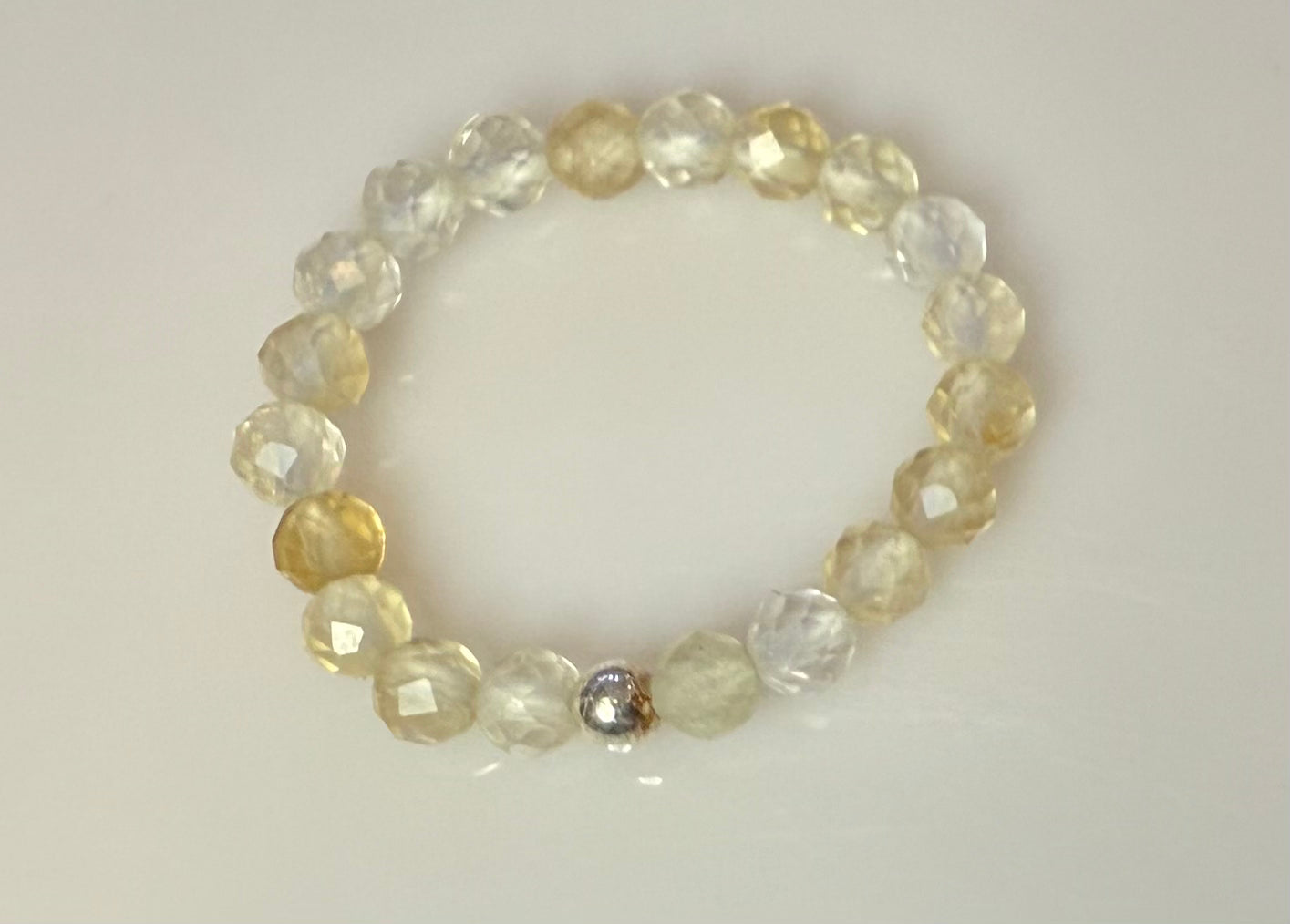 Faceted Bead Ring