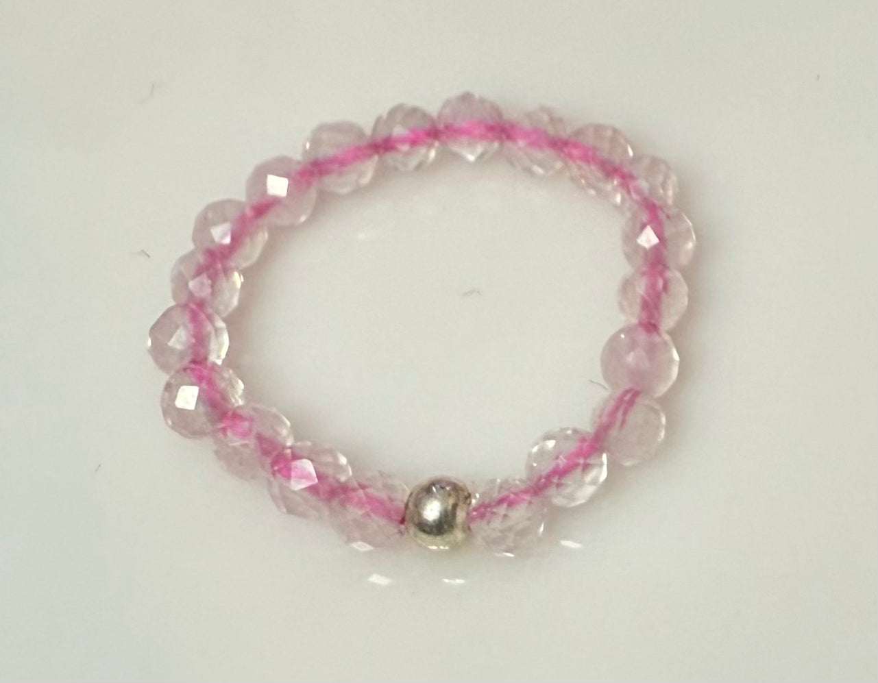 Faceted Bead Ring