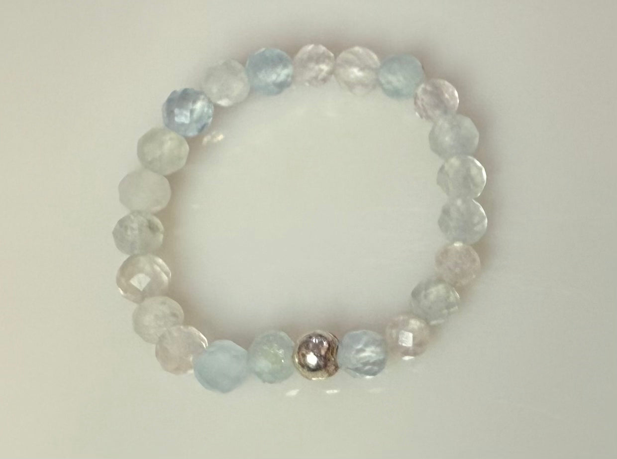 Faceted Bead Ring