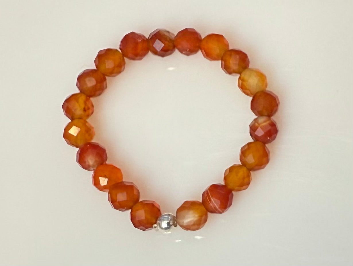 Faceted Bead Ring