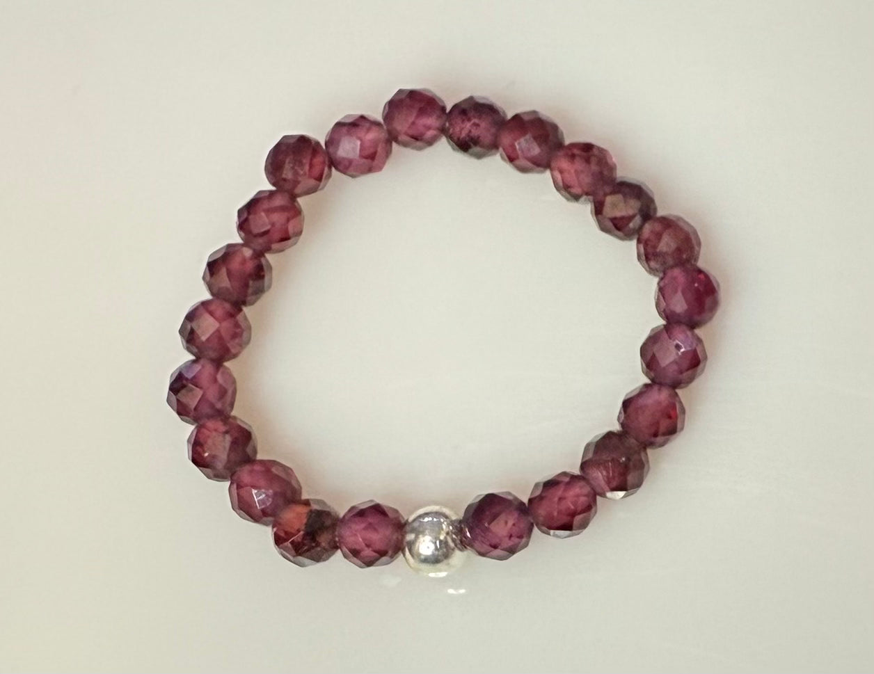 Faceted Bead Ring