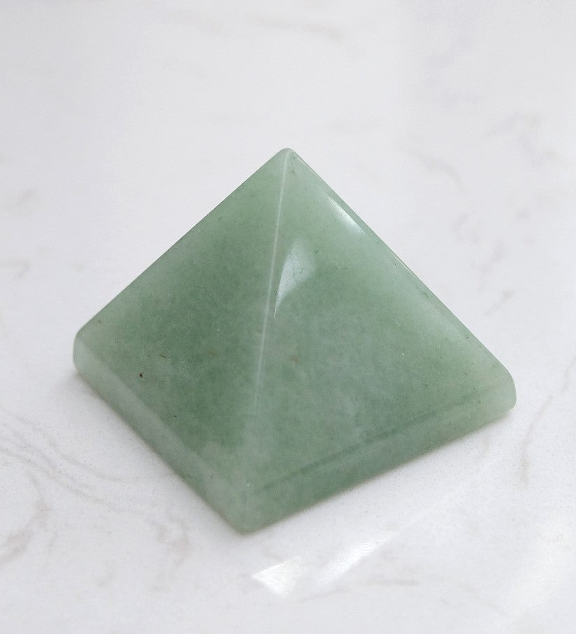 Aventurine Pyramid - Luck, Prosperity & Growth