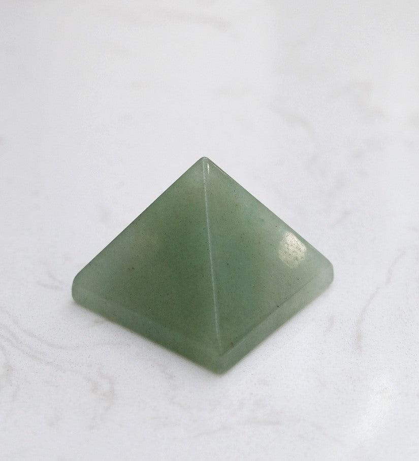 Aventurine Pyramid - Luck, Prosperity & Growth