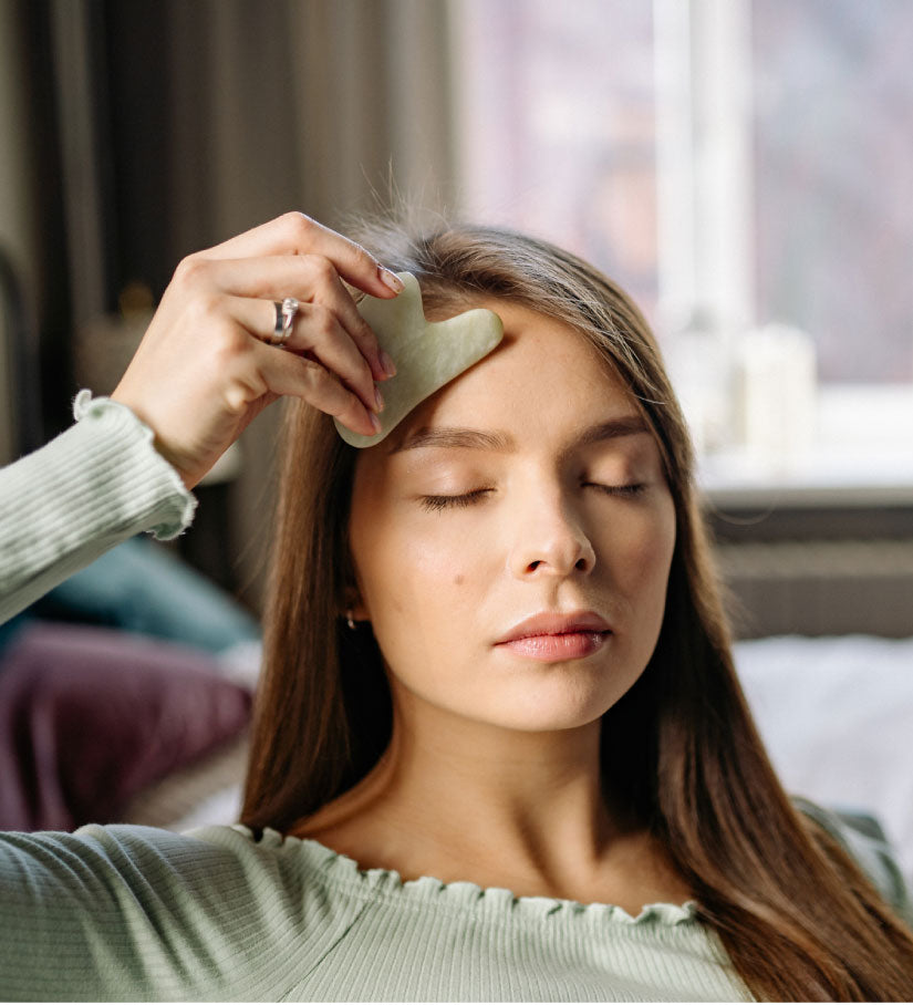 Gua Sha Massage Tool Amethyst