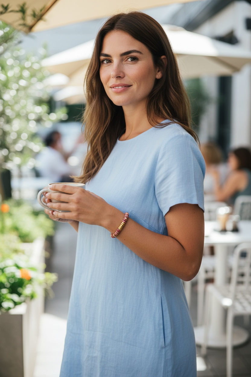 Coral Bracelet Rhodonite