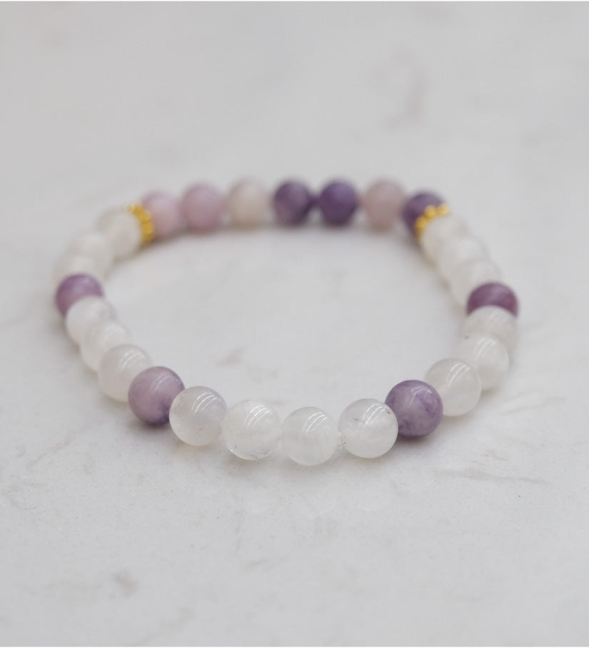 Libra Zodiac Bead Bracelet