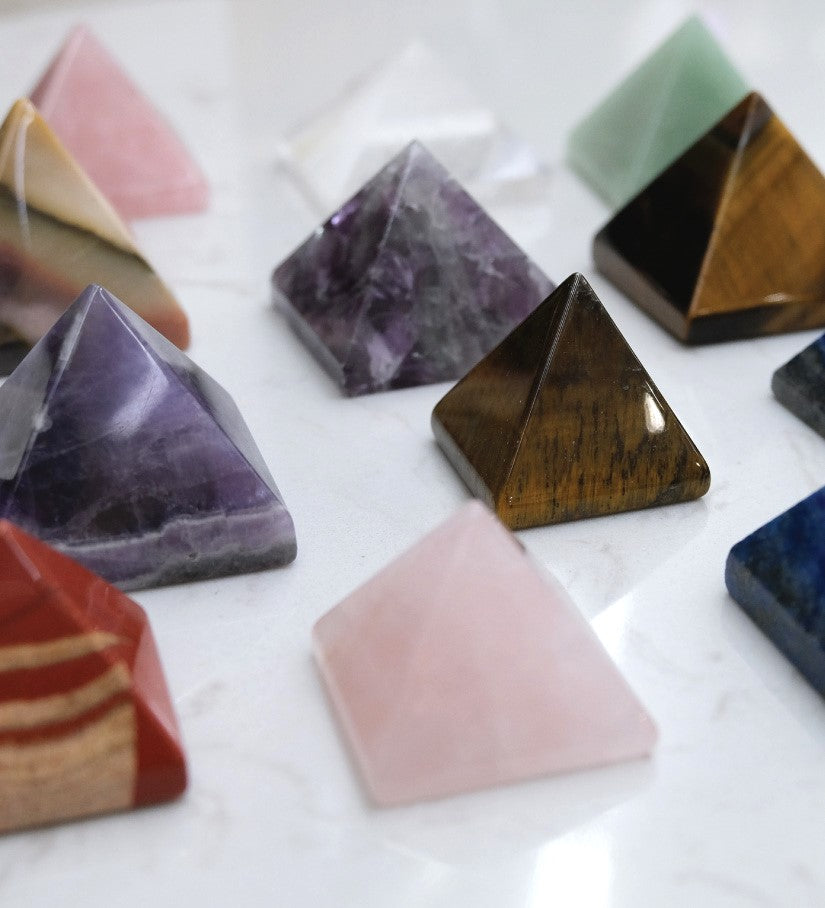 Tiger’s Eye Pyramid – Courage, Wealth & Action