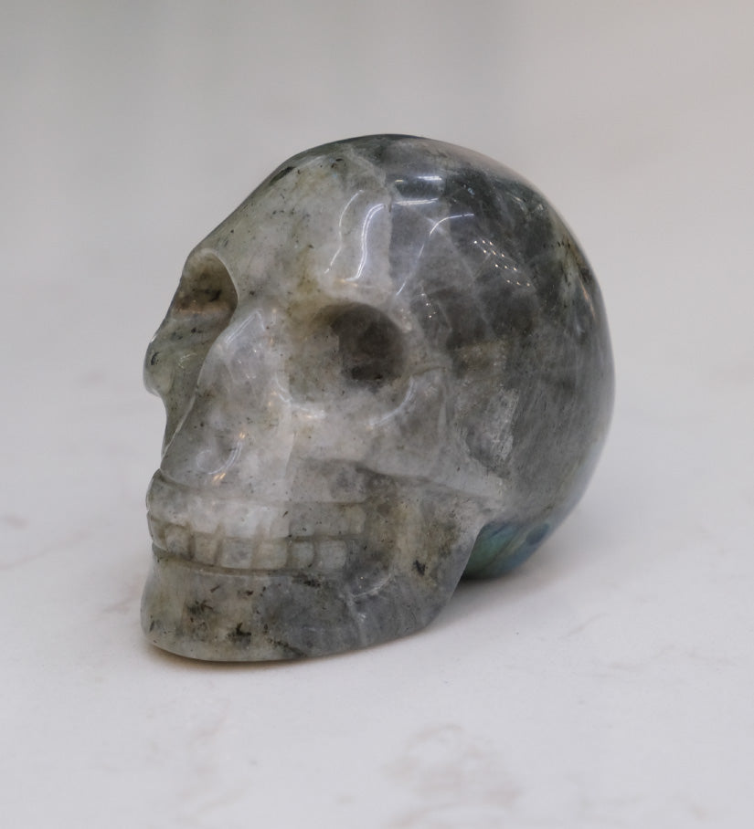 Labradorite Skull