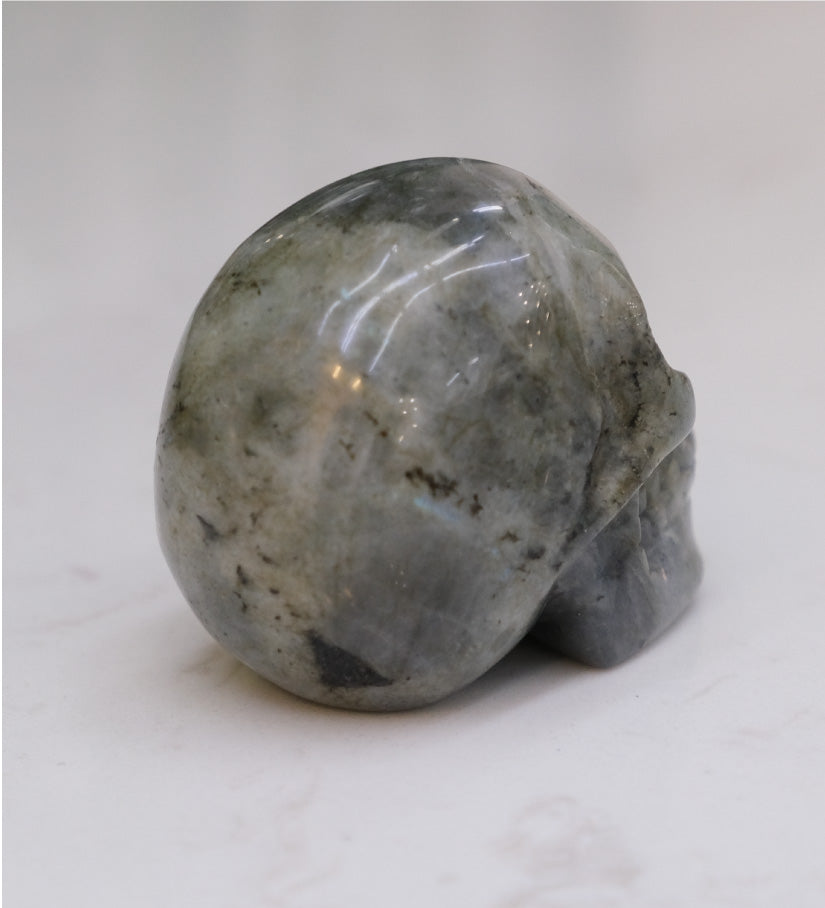 Labradorite Skull