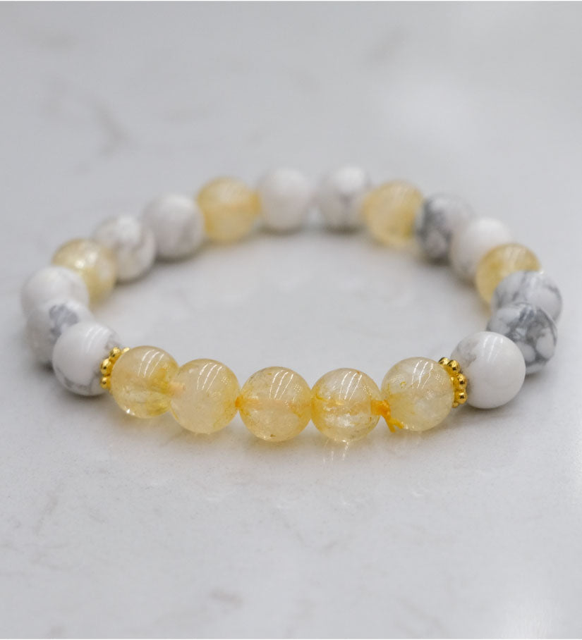 Gemini Zodiac Bead Bracelet