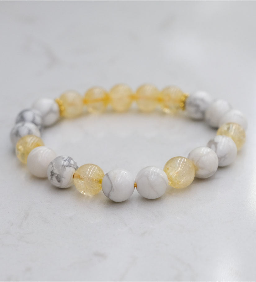 Gemini Zodiac Bead Bracelet