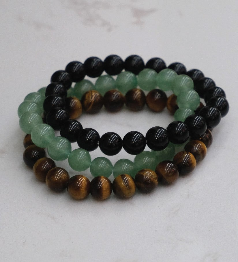 Aventurine Bead Bracelet - Luck, Prosperity & Growth