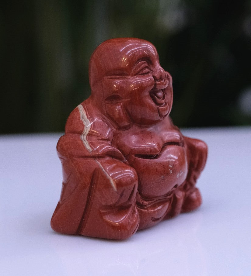 Red Jasper Buddha