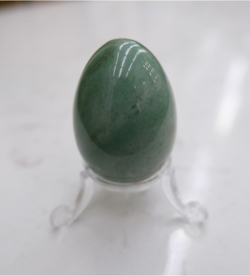 Aventurine Egg - Luck, Prosperity & Growth