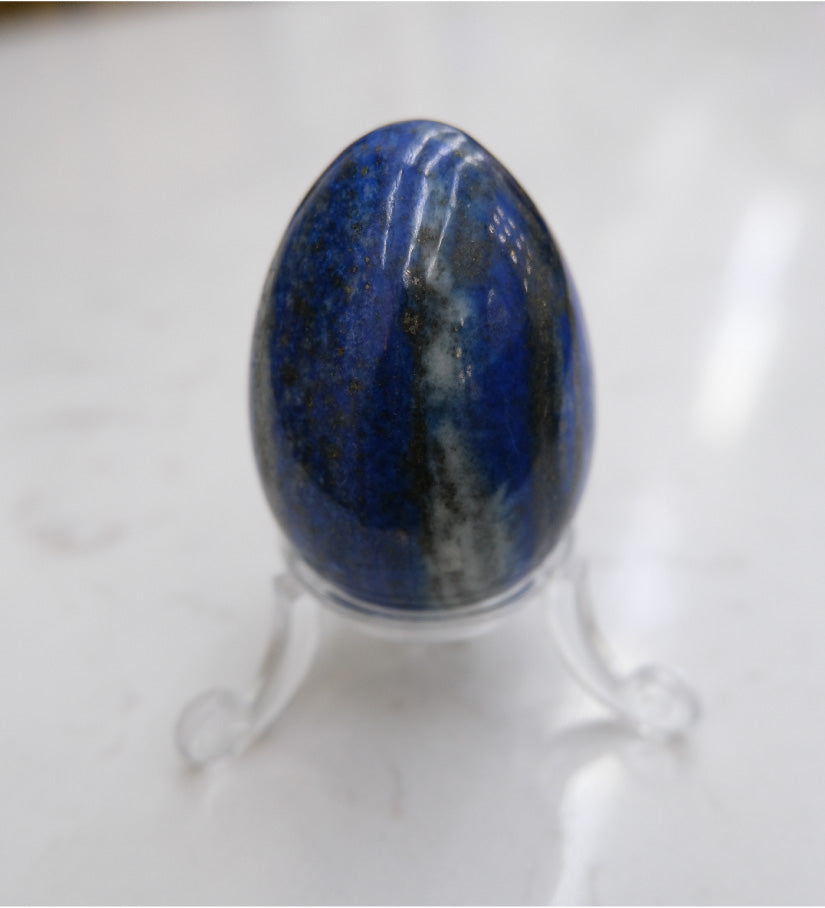 Lapis Lazuli Egg - Awareness, Wisdom & Leadership