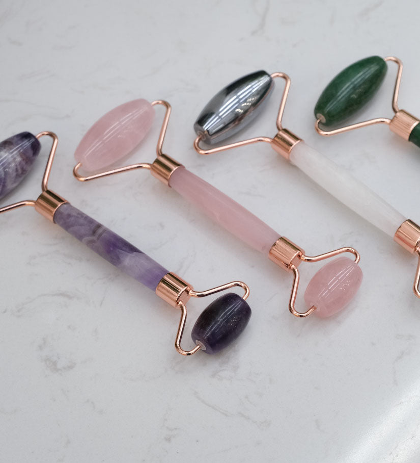 Facial Roller Massage Tool Amethyst