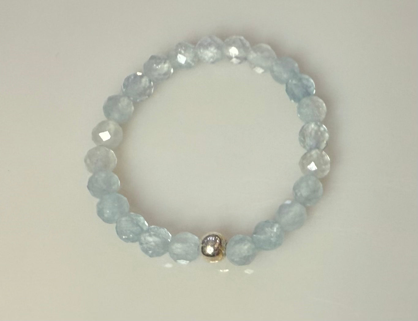 Faceted Bead Ring
