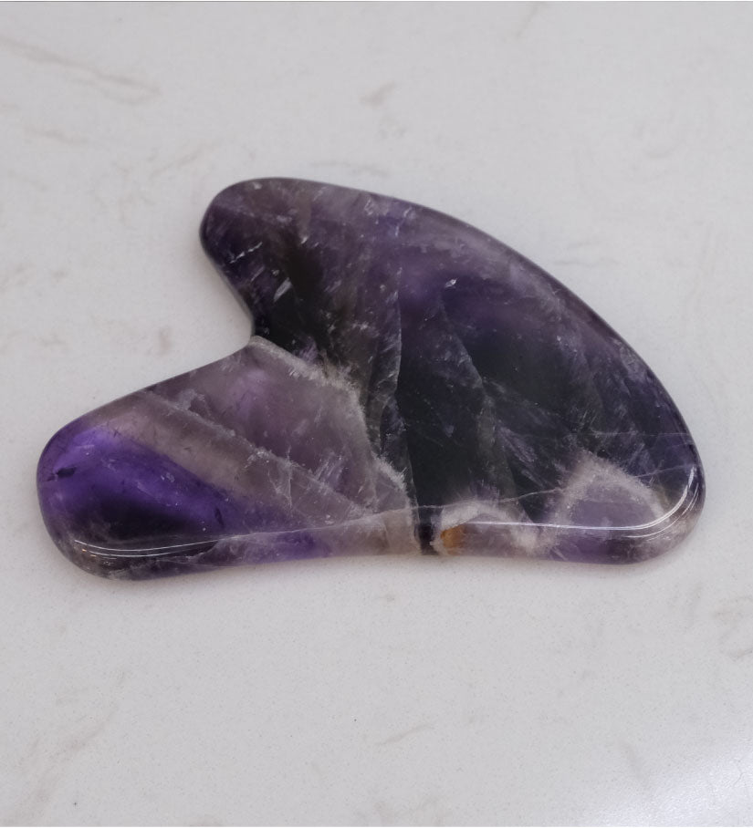 Gua Sha Massage Tool Amethyst