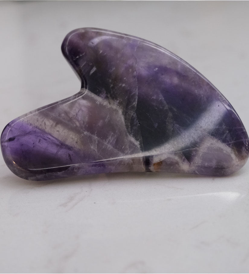 Gua Sha Massage Tool Amethyst