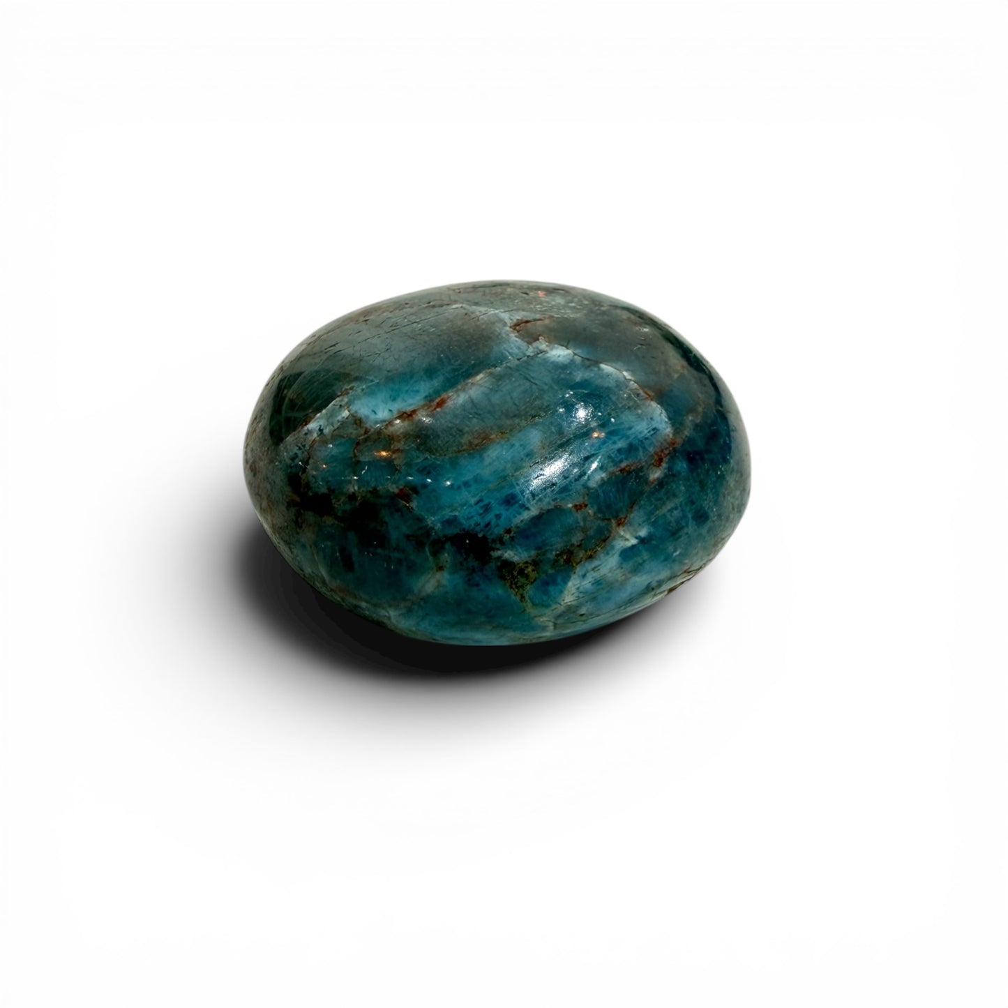 Blue Apatite Palmstone