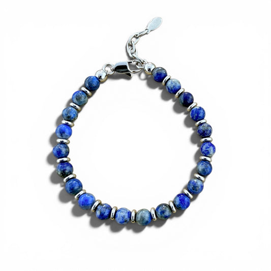 Lunar Bracelet Lapis Lazuli