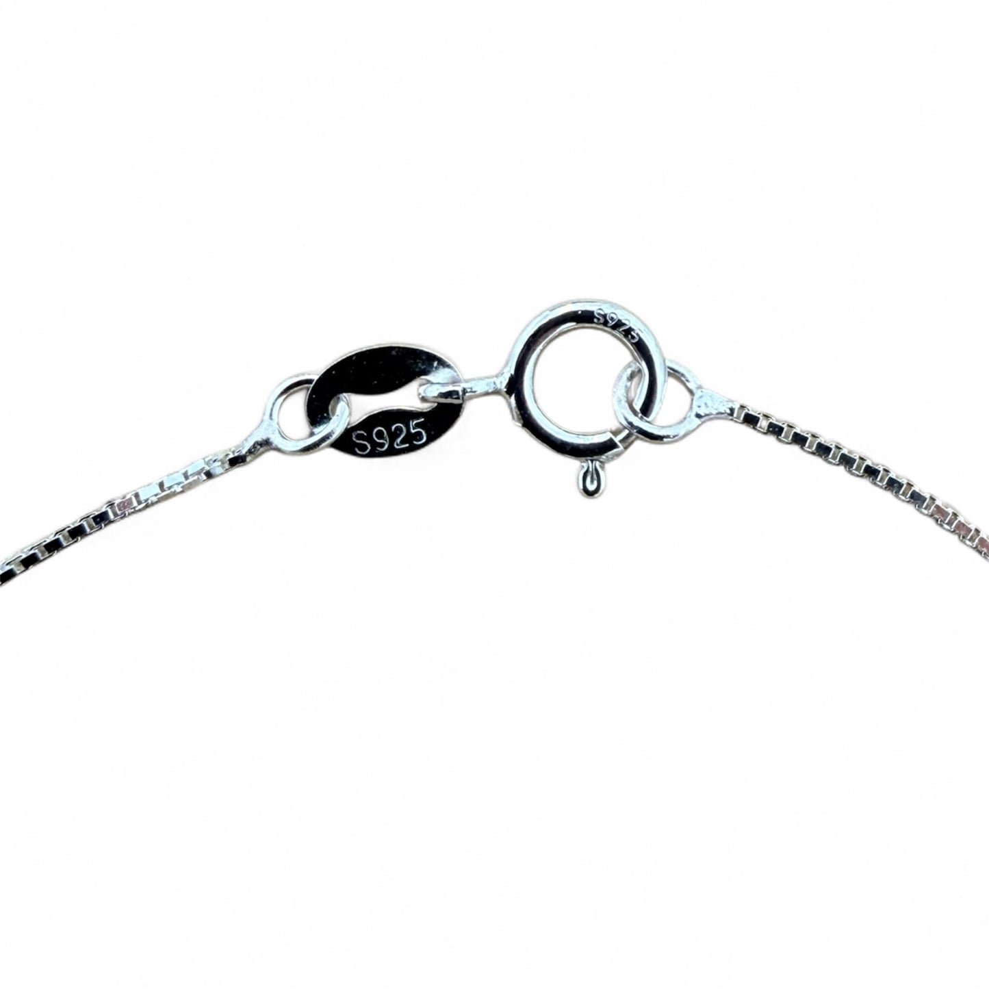 Sterling Silver Box Chain - 45 cm