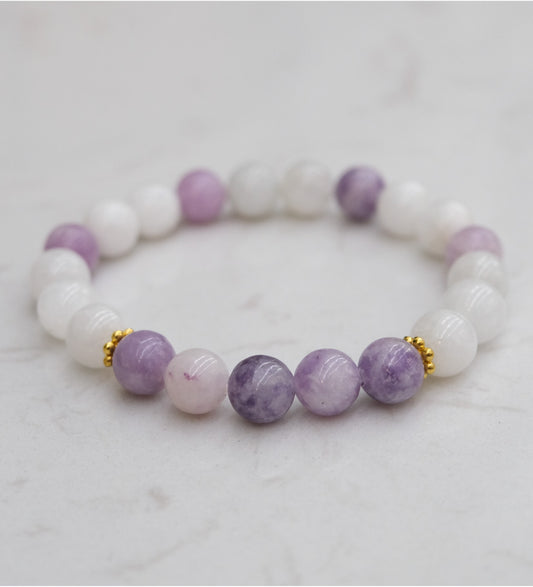 Libra Zodiac Bead Bracelet