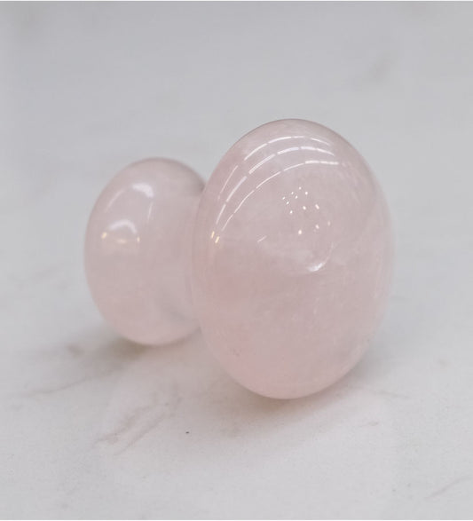 Mushroom Massage Tool Rose Quartz