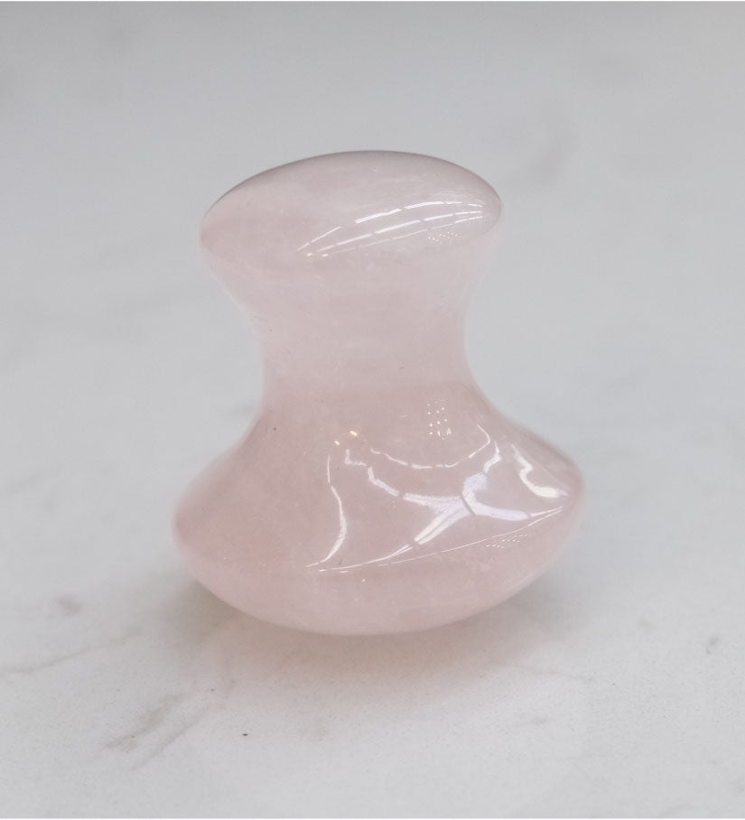 Mushroom Massage Tool Rose Quartz