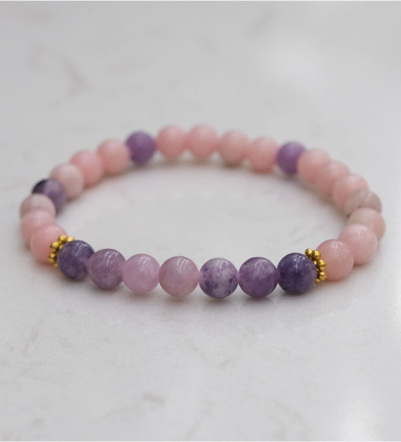 Pisces Zodiac Bead Bracelet