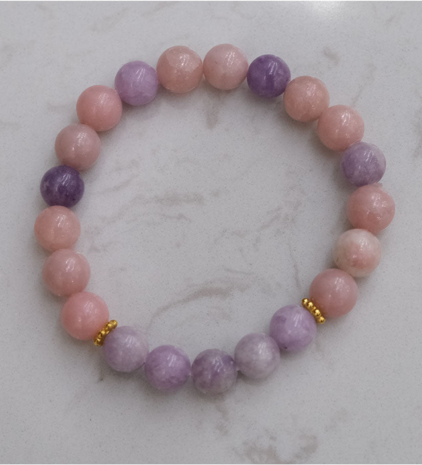 Pisces Zodiac Bead Bracelet